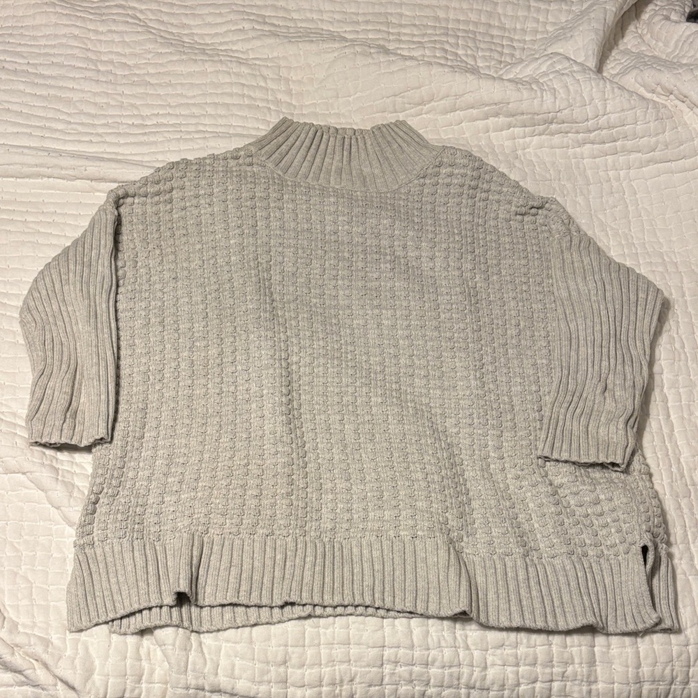 French Connection Cowl Gray Women's Sweater